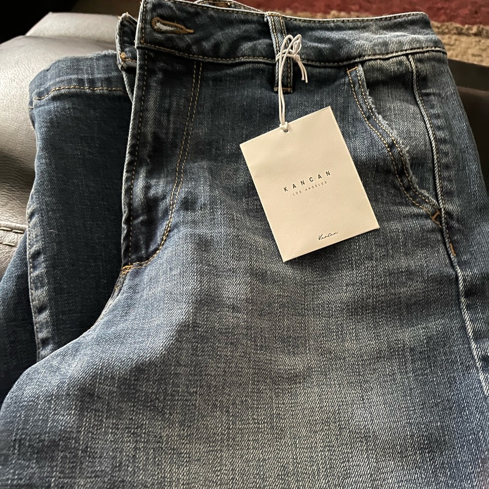 NIB NWT KanCan Classy Wide Leg Jeans - Picture 7 of 16